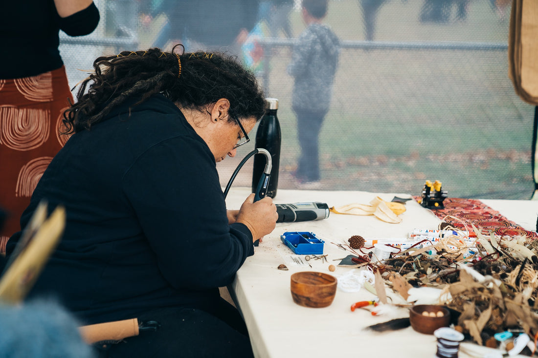 Aboriginal Jewellery & Fine Art Products & Ange Jeffery